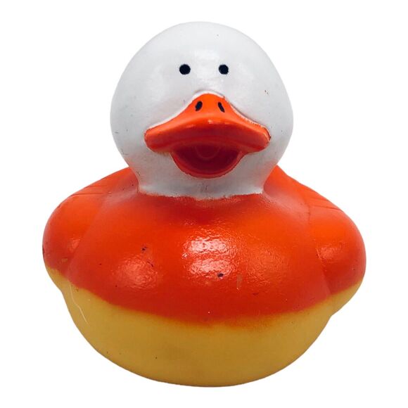 Candy Corn Halloween Rubber Duck Ducky Squirter Bath jeep cruise Ducking Party - Picture 2 of 5